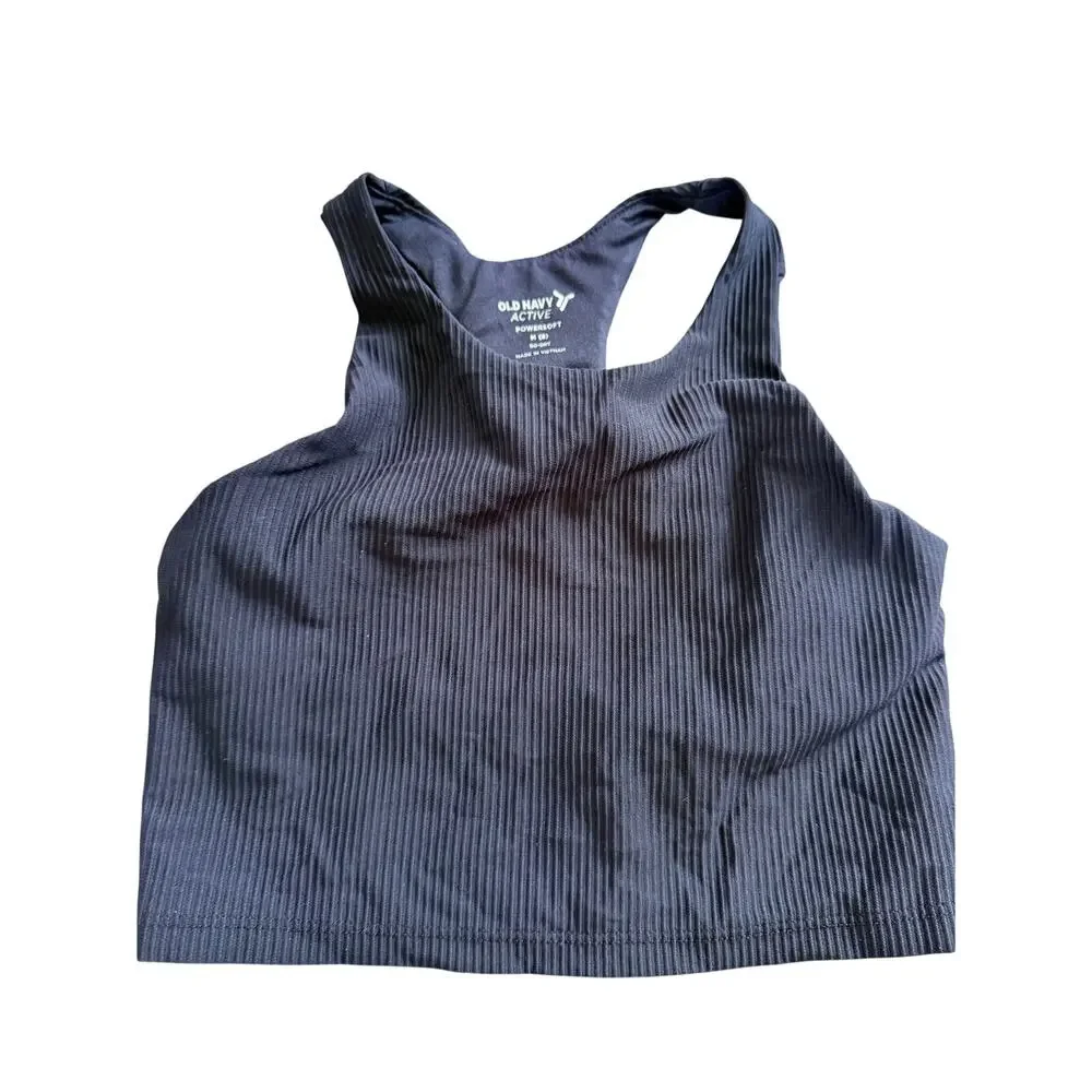 Old Navy Active PowerSoft Ribbed Tank Top M(8)